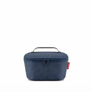 REISENTHEL® Kühltasche coolerbag S pocket Herringbone Dark Blue