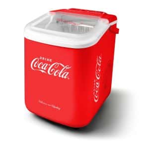 Salco SEB-28CC rot COCA-COLA® Eiswürfelbereiter