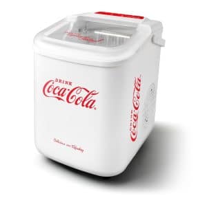 Salco SEB-28CC weiß COCA-COLA® Eiswürfelbereiter