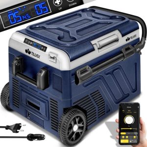 tillvex Kühlbox tillvex® Kompressor Kühlbox elektrisch Auto Gefrierbox Camping Kühlsch